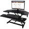 Victor Technology Standing Desk Converter, 28 in D X Yes H, 36 in W X Black DCX650 - alternate 1
