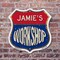 Signmission Jamie's Workshop, 6 Inch X 6 Inch, Plastic Sign SHI-P-6-489-JAMIE - alternate 3
