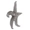 Homeroots 19" Antiqued Silver Resin Starfish Hanging Dimensional Sculpture 401229 - alternate 2