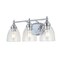 Jonathan Y Marais 22.5" 3-Light Metal/Glass LED Vanity, Chrome JYL7470B - alternate 5