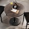 Flash Furniture Bennett 30 in Round Solid Wood Indoor Tabletop in Dark Brown with 18 in Round Dining Height GSF-RD30-DKBRN-TR18-GG - alternate 3