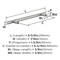 Amerock Bar Pulls Hollow 6-5/16 inch (160mm) Center-to-Center Stainless Steel Cabinet Pull, 10PK 10VMP37243SS - alternate 3
