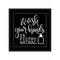 Homeroots Wash Your Hands 2 Black Framed Print Bathroom Wall Art 407687 - alternate 1