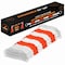 Xpose Safety Retractable Cone Bar Orange/White, 53in to 84in Length, 80PK CBO53/84-80-X - alternate 1