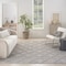 Homeroots 9' X 12' Gray And Silver Indoor Outdoor Area Rug 522153 - alternate 4