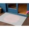 Homeroots 3' X 5' Silver And Pink Striped Washable Indoor Outdoor Area Rug 597193 - alternate 1