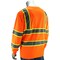 Pip ANSI Type R Class 3 Two-Tone Long Sleeve T-Shirt 313-1345-OR/M - alternate 2