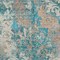 Homeroots 3' X 5' Teal Blue Ivory And Light Brown Damask Washable Indoor Outdoor Area Rug 596393 - alternate 7