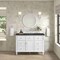 James Martin Vanities Lorelai 48" Single Vanity, Bright White, w/ 3 CM Phantome Eclos Top 424-V48-BW-3PHT - alternate 3