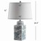 Jonathan Y Audrey 24.5" Chinoiserie LED Table Lamp, Blue/White JYL5052A - alternate 2