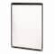 Excello Global Products Menu Holder For 11 x 17 Menus, Portrait Orientation, 11.7 x 18, Clear/Black/Silver SPLS-MENU-1117M - alternate 3