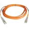 Tripp Lite Fiber Optic Patch Cord, LC/LC, 3m, Orange N320-03M - alternate 1