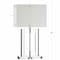 Jonathan Y Parish 26" Crystal LED Table Lamp, Clear/Black JYL2015A - alternate 3