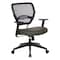 Space Seating 55 Series AirGrid Back Managers Chair, Dillon Graphite 5500-R111 - alternate 1