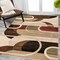 Jonathan Y Tamara Retro Abstract Arches Cream/Brown/Red 4 ft. x 6 ft. Area Rug UNQ102A-4 - alternate 3