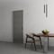 Sartodoors Hidden Barn, Planum 0010 Concrete, Sturdy Finished Doors, Magic Concealed Sliding Set 42" x 84" PLANUM0010HB-BTN-4284 - alternate 2