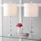 Jonathan Y Nala 28.5" Crystal LED Table Lamp, Clear/Chrome, 2PK JYL5002A-SET2 - alternate 5