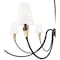 Z-Lite Claudelle 8-Light Chandelier, 65 in W, Matte Black + Modern Gold 4014-65MB-MGLD - alternate 5