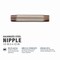 Southland 1/2-in x 4-1/2-in Galvanized Steel Schedule 40 Nipple 563-045HN - alternate 3
