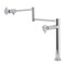 Kingston Brass Deck Mount Pot Filler Faucet with Knurled Handle, Polished Chrome KS4701RKZ - alternate 1