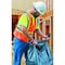 Zoro Contractor Trash Bags: 42 gal Capacity, 32-3/4 in x 47-5/8 in, 3 mil Thick, Black, 32 PK 445ML0 - alternate 3