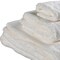 Homeroots Set of Three Ivory Cotton Quick Dry Terry Cloth Towels, 3PK 700330 - alternate 2
