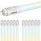 Luxrite 4 FT T8 LED Tube Light, Type A+B, 18W=32W, 2340 Lumens, 5CCT Selectable, 12PK LR34245 - alternate 1