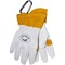 Caiman Premium Goat Grain TIG/MIG Welder's Glove with Wool Insulated Back, Scalloped Cuff 1871-4 - alternate 5