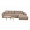 Deko Living 4 Piece Brown Outdoor Compressed Foam Sectional Sofa Lounger and Table Set COP30118 - alternate 3