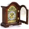 Bedford Clock Collection Mahogany Mantel Clock with Chimes BED-FRANK - alternate 3