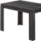 Homeroots 47" Black Dining Table 366057 - alternate 2
