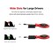 Tekton 5-Tool Modular Driver Organizer Set, Wide Slot (Red) ODM92205 - alternate 5