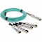 Add-On Addon Cisco Compatible Taa Compliant 100Gbase-Aoc Qsfp28 To 4Xsfp28 QSFP-4SFP25G-AOC10M-AO - alternate 3