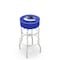 Holland Bar Stool Co 30" Vancouver Canucks Cushion Seat, 2-Ring Chrome Swivel Bar Stool L7C130VanCan - alternate 1