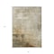 Homeroots 5' X 8' Linen Black And Copper Abstract Washable Indoor Outdoor Area Rug 605948 - alternate 4