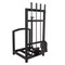 Lavish Home 5-Piece Fireplace Tool Set and Log Rack Mission-Style Firewood Holder for Hearth 80-FPTS-3 - alternate 5
