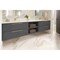 Amerock Destine 8-13/16 in 224 mm Center-to-Center Champagne Bronze Cabinet Pull BP36861CZ - alternate 3