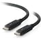 C2G 3ft Thunderbolt 3 Cable - 20Gbps - USB C Thunderbolt Cable - 100W Power Delivery - Black - M/M 28841 - alternate 1