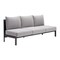 Homeroots 78" Gray Polypropylene Sofa 667661 - alternate 4
