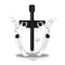Performance Tool 4 in. Gear Puller, 2-Jaw, Heat Treated Alloy Steel, Drop Forged, Plated W84500 - alternate 4