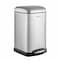 Happimess Betty Retro Mini 3.2-Gallon Step-Open Trash Can, Platinum Silver HPM1012A - alternate 1