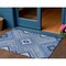 Homeroots 3' X 5' Blue Gray And Ivory Tribal Washable Indoor Outdoor Area Rug 598100 - alternate 1