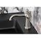 Kingston Brass One-Handle Single-Hole Bathroom Faucet with Push Pop-Up Drain, Brushed Nickel KS3548TKL - alternate 3