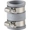Prosource Drain Connector, 1-1/4 x 1-1/2 in, PVC, Gray TC-150 - alternate 1