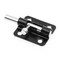 Prime-Line Door and Gate, Slide Barrel Bolt Latch 2-1/2 inch with Screws, Matte Black (Single Pack) U 117538 - alternate 2