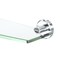 Gatco Locke Glass Shelf, Chrome 5456 - alternate 1