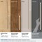 Amerock Esquire 24 inch 610mm Center-to-Center Polished Nickel/Golden Champagne Appliance Pull BP54042PNBBZ - alternate 3