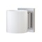 Besa Lighting Pogo Mini Sconce, Opal Glossy, Satin Nickel Finish, 1x50W Halogen 1WS-718006-SN - alternate 1