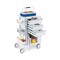 Omnimed Phlebotomy Cart, Aluminum & Plastic, 38 in H, 24.25 in W 351006 - alternate 2