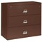 Fireking 3 Drawer, 1 Hr Fire & Impact Rated, 44" Wide Lateral Brown 3-4422-CBR - alternate 1